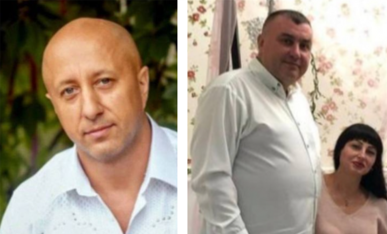 Зрадники Андрій Румянцев (зліва) та подружжя Доломан 