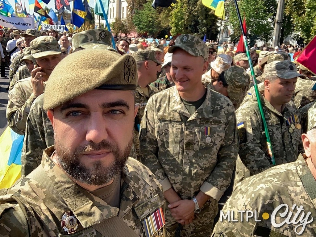 Мелитопольцы не могли пропустить такое событие как Марш Защитников. Алексей Петров