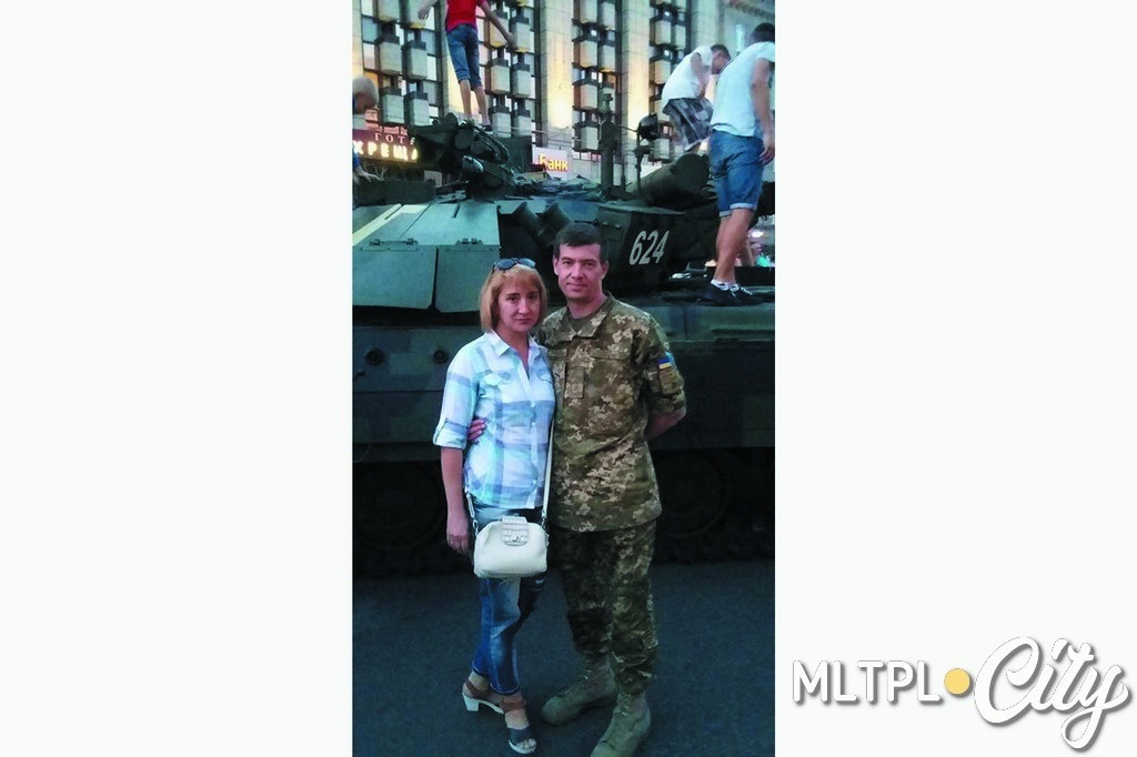 Евгений Сидоренко с супругой Аленой 26 августа 2017 года