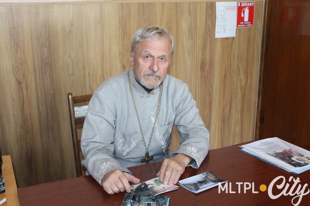 Настоятель храма великомученика Георгия Победоносца протоиерей Святослав Питерский