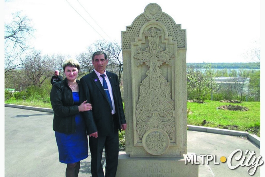 Татьяна Еськова с супругом Симоном Маргаряном
