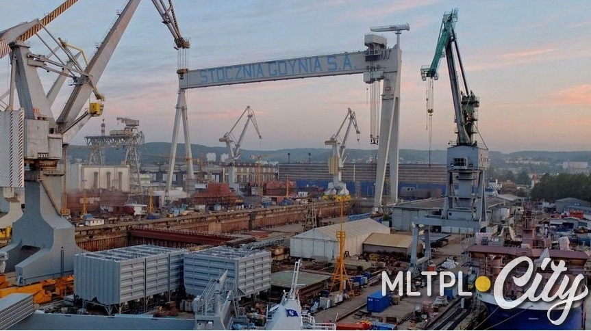 Верфь в Гдыне (Польша) – место рождения первого судна с именем «Мелитополь»