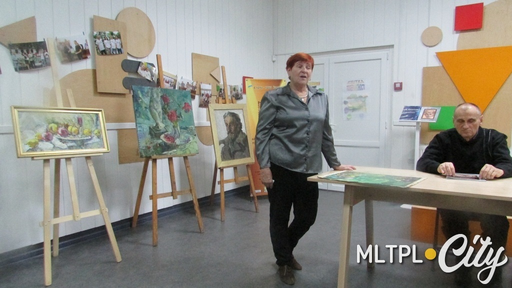 Презентацию украсили полотна Михаила Колесника из фонда музея