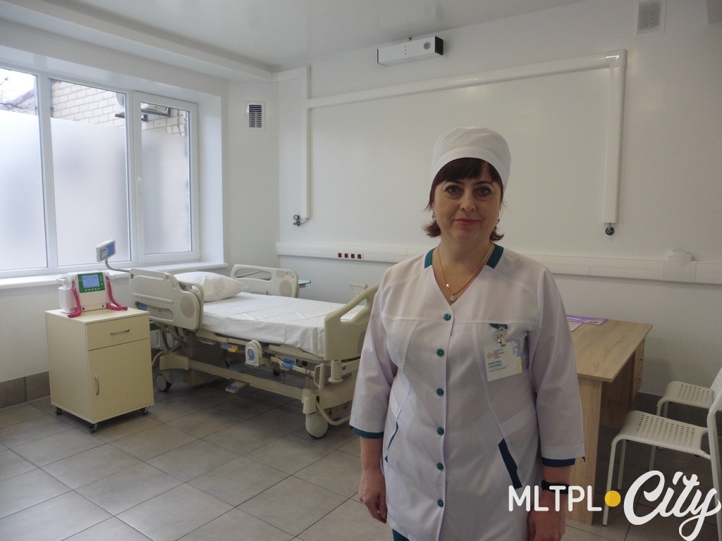 - Работать в таком помещении приятно и удобно, - говорит старшая медсестра Валентина Снисаренко