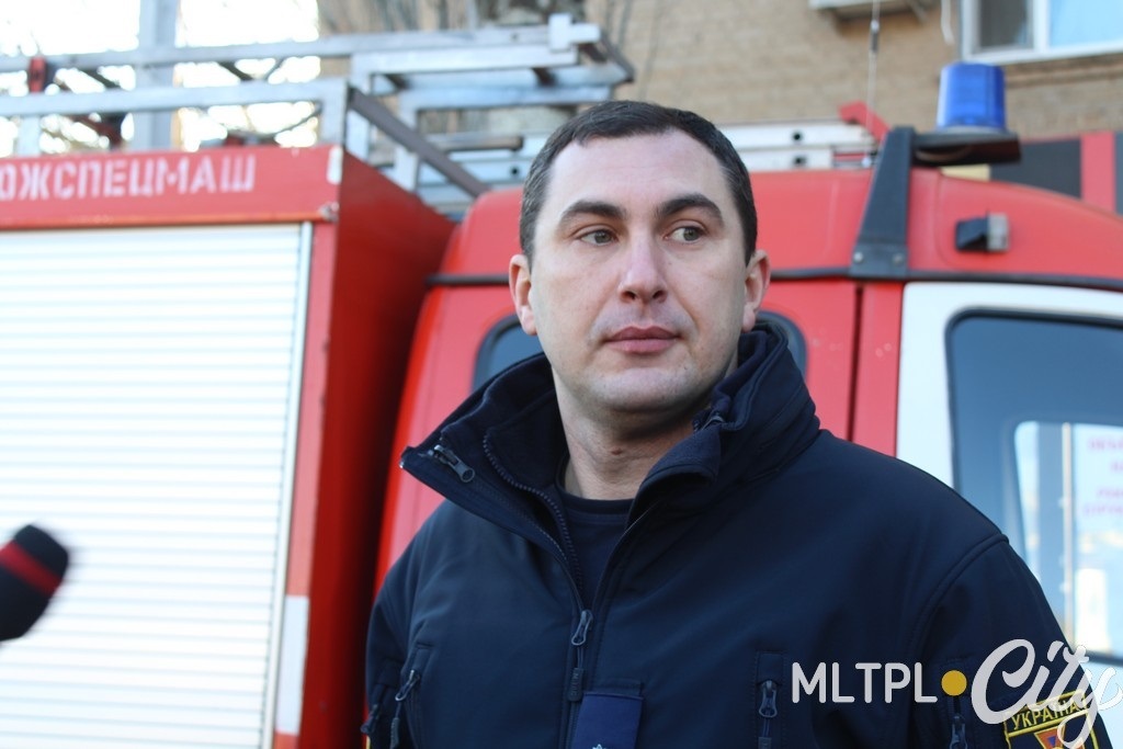 Руководитель Мелитопольского горрайонного управления ГСЧС Дмитрий Кучерков