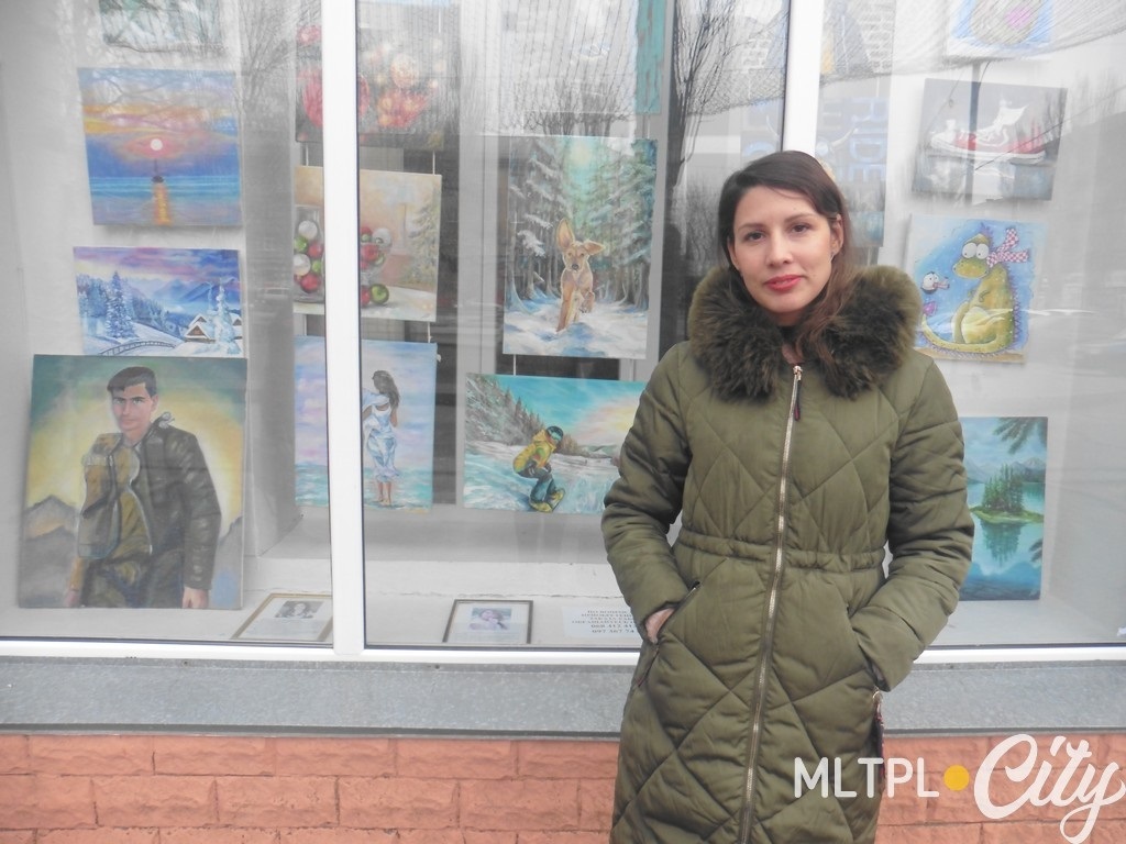 Анна Андреева в душе - художник