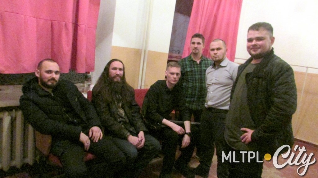 Группа «Мisто М» перед выходом на сцену