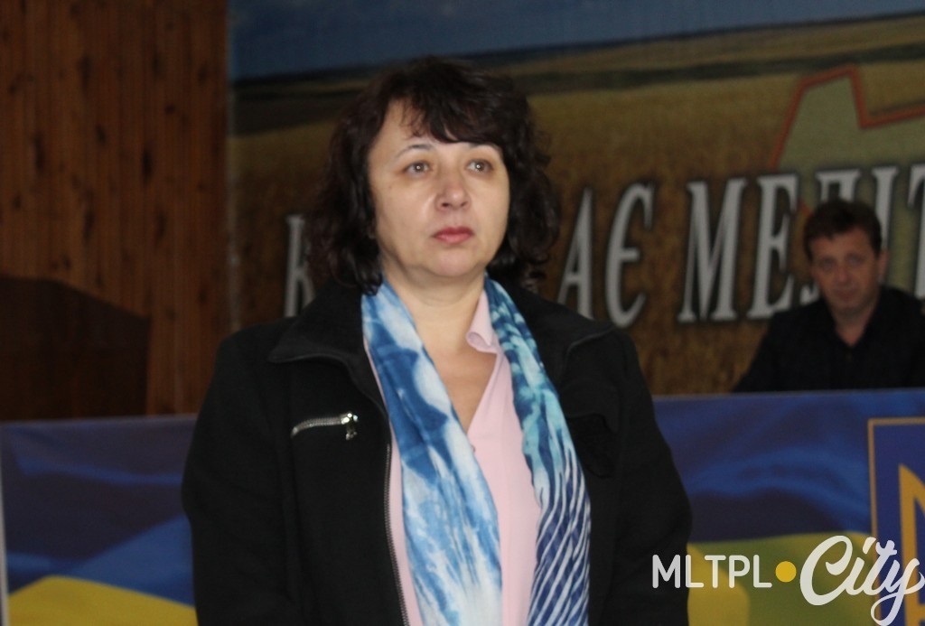 Начальник Мелитопольского городского отдела здравоохранения Людмила Сапрыкина