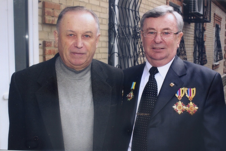 C другом Юрием Ерещенко