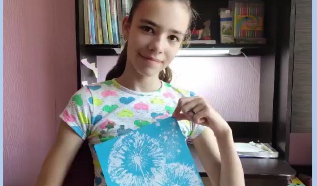 Аліна Юрченко навчить малювати кульбаби