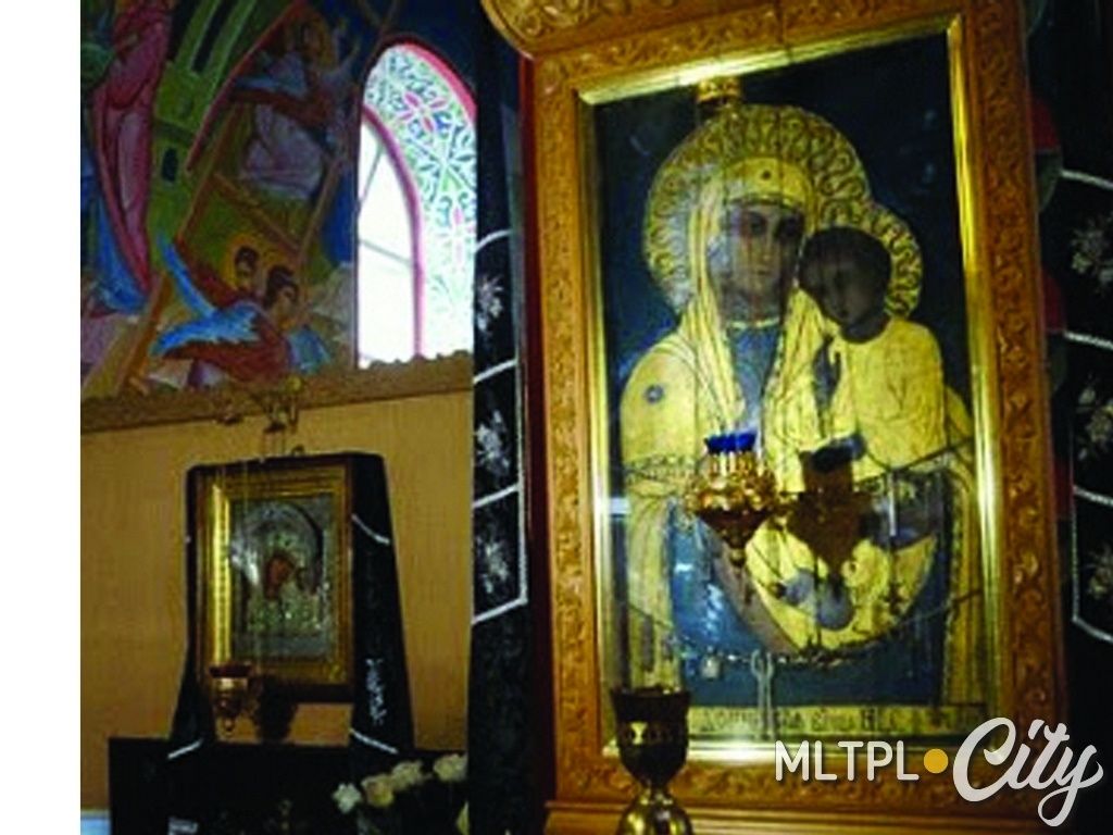 Так выглядела раньше Домницкая икона Божьей Матери