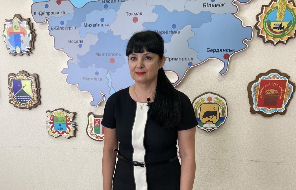 Заступник голови Запорізької ОДА Олена Теряєва