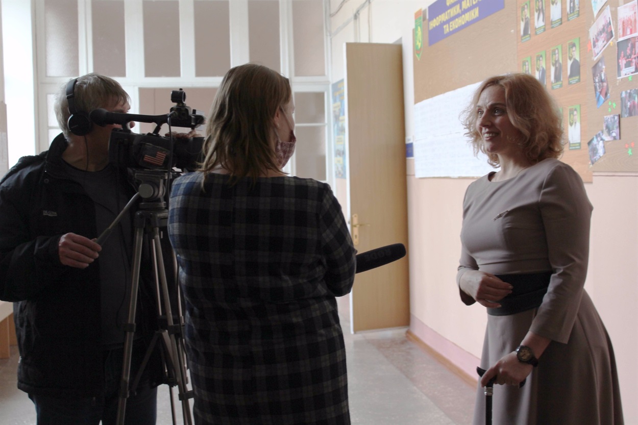 Елена Чинка перед концертом побеседовала с журналистами