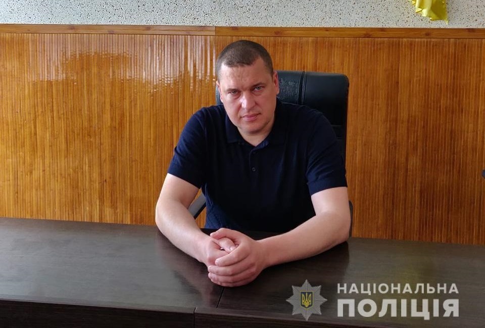Новый руководитель мелитопольского райуправления полиции, подполковник полиции Дмитрий Клименко