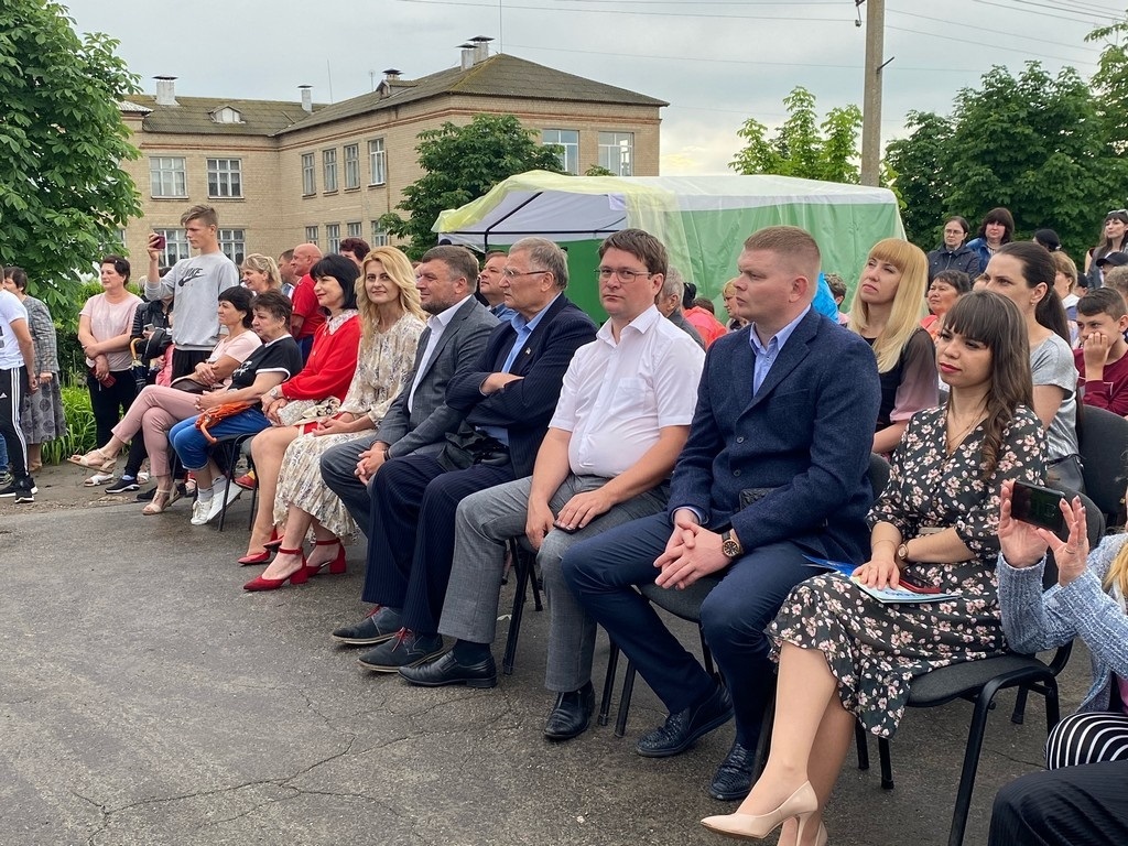 На урочистому святі с. Вознесенка