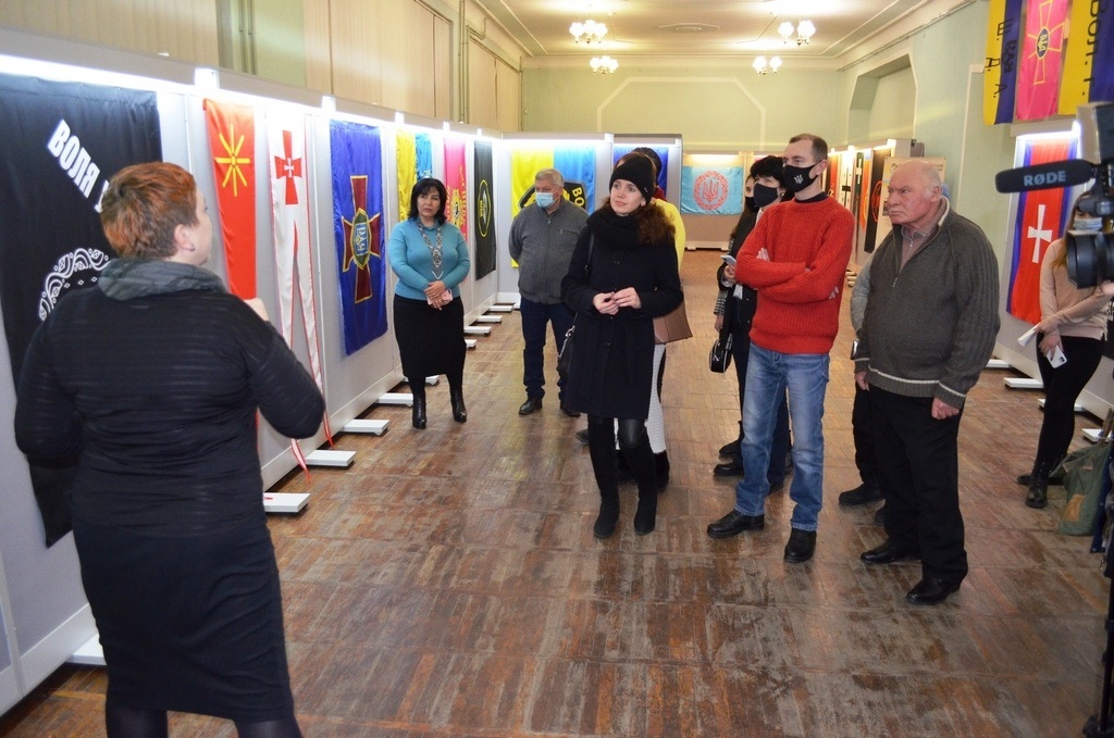 На відкритті виставки