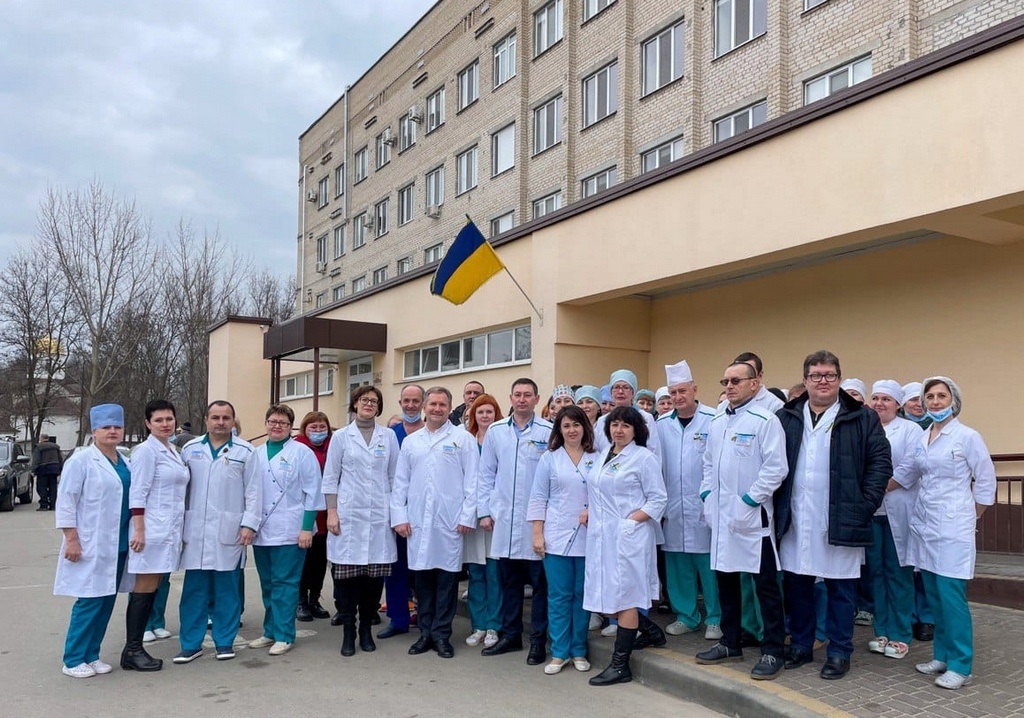 Мелітопольські медики долучились до Всеукраїнського флешмобу єдності