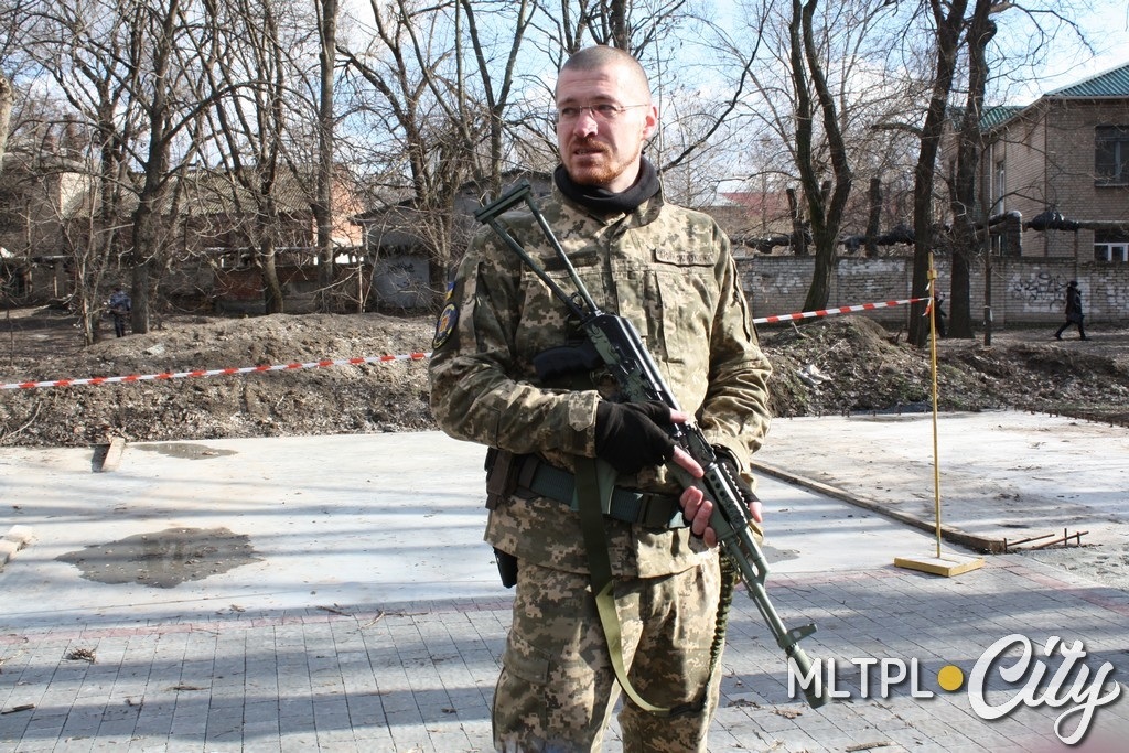 Голова правління ГО «Рух ветеранів Мелітополя» Сергій Мінко