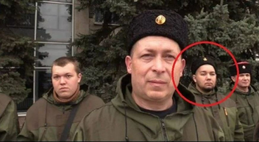 Максим Бачурін на шикуванні.