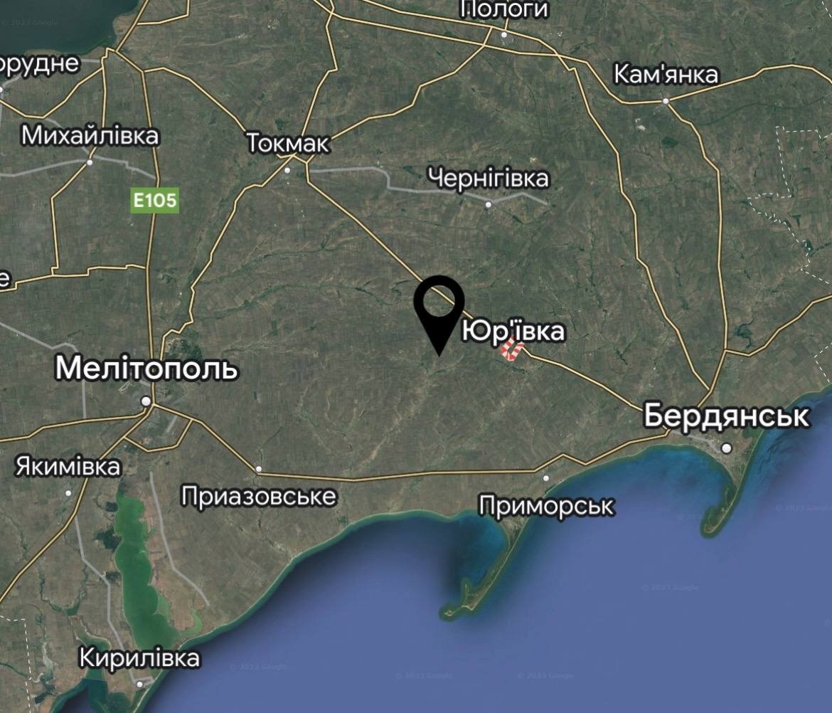 будівлю дитячого садочка селища Юр’ївка Запорізької області російські окупанти використовують для розміщення особового складу