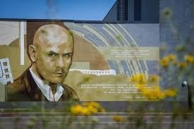 Мурал в окупованому Мелітополі
